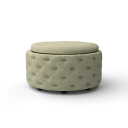 Maroon pouf